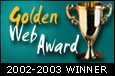 VikingsContest.Com Wins 2002-2003 Golden Web Award!